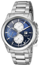 Kenneth Cole Mens Steel Niebieski/Stal Ø40 mm Kenneth Cole Mens Steel Niebieski/Stal Ø40 mm