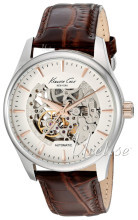 Kenneth Cole Mens Leather Srebrny/Skóra Ø44 mm Kenneth Cole Mens Leather Srebrny/Skóra Ø44 mm