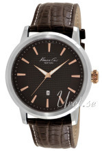 Kenneth Cole Mens Leather Brązowy/Skóra Ø46 mm Kenneth Cole Mens Leather Brązowy/Skóra Ø46 mm