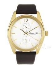 Kenneth Cole Mens Steel Srebrny/Skóra Ø47 mm Kenneth Cole Mens Steel Srebrny/Skóra Ø47 mm