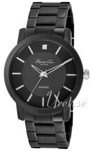 Kenneth Cole Mens Steel Czarny/Stal Ø44 mm Kenneth Cole Mens Steel Czarny/Stal Ø44 mm