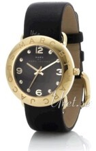 Marc by Marc Jacobs Amy Czarny/Skóra Ø36 mm Marc by Marc Jacobs Amy Czarny/Skóra Ø36 mm