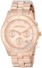 Marc by Marc Jacobs Blade Różowe złoto/Stal w kolorze różowego z Marc by Marc Jacobs Blade Różowe złoto/Stal w kolorze różowego z
