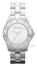 Marc by Marc Jacobs Blade Biały/Stal Ø36.5 mm Marc by Marc Jacobs Blade Biały/Stal Ø36.5 mm