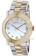 Marc by Marc Jacobs Amy Srebrny/Stal w odcieniu złota Ø36 mm Marc by Marc Jacobs Amy Srebrny/Stal w odcieniu złota Ø36 mm
