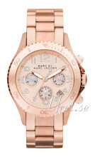 Marc by Marc Jacobs Rock Chrono Różowe złoto/Stal w kolorze różo Marc by Marc Jacobs Rock Chrono Różowe złoto/Stal w kolorze różo