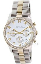 Marc by Marc Jacobs Henry Chrono Srebrny/Stal w odcieniu złota Ø Marc by Marc Jacobs Henry Chrono Srebrny/Stal w odcieniu złota Ø