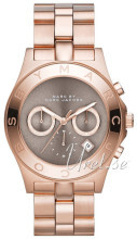 Marc by Marc Jacobs Blade Brązowy/Stal w kolorze różowego złota Marc by Marc Jacobs Blade Brązowy/Stal w kolorze różowego złota