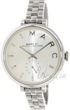 Marc by Marc Jacobs Baker Srebrny/Stal Ø36 mm Marc by Marc Jacobs Baker Srebrny/Stal Ø36 mm