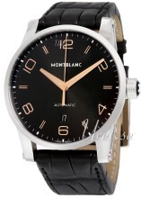 Montblanc Timewalker Czarny/Skóra Ø42 mm Montblanc Timewalker Czarny/Skóra Ø42 mm