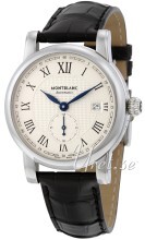 Montblanc Star Srebrny/Skóra Ø39 mm Montblanc Star Srebrny/Skóra Ø39 mm