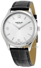 Montblanc Meisterstück Srebrny/Skóra Ø38 mm Montblanc Meisterstück Srebrny/Skóra Ø38 mm