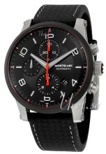 Montblanc Timewalker Czarny/Skóra Ø43 mm Montblanc Timewalker Czarny/Skóra Ø43 mm