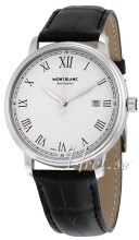 Montblanc Tradition Biały/Skóra Ø40 mm Montblanc Tradition Biały/Skóra Ø40 mm
