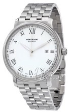 Montblanc Tradition Biały/Stal Ø40 mm Montblanc Tradition Biały/Stal Ø40 mm