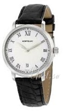 Montblanc Tradition Biały/Skóra Ø36 mm Montblanc Tradition Biały/Skóra Ø36 mm
