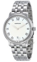 Montblanc Tradition Biały/Stal Ø36 mm Montblanc Tradition Biały/Stal Ø36 mm