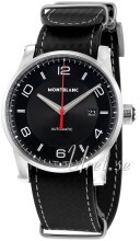 Montblanc Timewalker Czarny/Skóra Ø42 mm Montblanc Timewalker Czarny/Skóra Ø42 mm