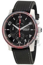 Montblanc Timewalker Czarny/Skóra Ø42 mm Montblanc Timewalker Czarny/Skóra Ø42 mm