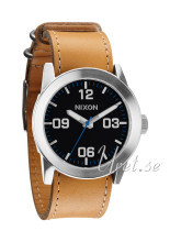 Nixon The Private Czarny/Skóra Ø42 mm Nixon The Private Czarny/Skóra Ø42 mm