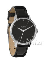 Nixon The Kensington Leather Czarny/Skóra Ø37 mm Nixon The Kensington Leather Czarny/Skóra Ø37 mm