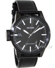 Nixon The Chronicle Czarny/Skóra Ø48.5 mm Nixon The Chronicle Czarny/Skóra Ø48.5 mm