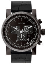 Nixon Czarny/Skóra Ø48 mm Nixon Czarny/Skóra Ø48 mm