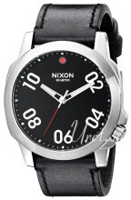 Nixon Czarny/Skóra Ø45 mm Nixon Czarny/Skóra Ø45 mm