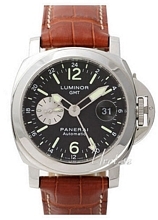 Panerai Contemporary Luminor GMT Czarny/Skóra Ø44 mm Panerai Contemporary Luminor GMT Czarny/Skóra Ø44 mm