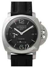Panerai Historic Luminor 1950 8 Days GMT Czarny/Skóra Ø44 mm Panerai Historic Luminor 1950 8 Days GMT Czarny/Skóra Ø44 mm