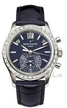 Patek Philippe Complicated Niebieski/Skóra Ø40.5 mm Patek Philippe Complicated Niebieski/Skóra Ø40.5 mm