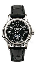 Patek Philippe Grand Complications Czarny/Skóra Ø36.8 mm Patek Philippe Grand Complications Czarny/Skóra Ø36.8 mm