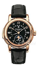 Patek Philippe Grand Complications Czarny/Skóra Ø36.8 mm Patek Philippe Grand Complications Czarny/Skóra Ø36.8 mm