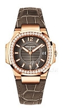 Patek Philippe Nautilus Brązowy/Skóra Ø32 mm Patek Philippe Nautilus Brązowy/Skóra Ø32 mm