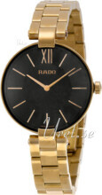 Rado Coupole Czarny/Stal w odcieniu złota Ø33 mm Rado Coupole Czarny/Stal w odcieniu złota Ø33 mm