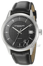 Raymond Weil Freelancer Czarny/Skóra Ø42.5 mm Raymond Weil Freelancer Czarny/Skóra Ø42.5 mm