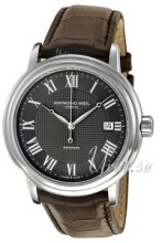 Raymond Weil Maestro Szary/Skóra Ø39.5 mm Raymond Weil Maestro Szary/Skóra Ø39.5 mm
