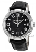 Raymond Weil Maestro Czarny/Skóra Ø41.5 mm Raymond Weil Maestro Czarny/Skóra Ø41.5 mm