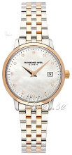 Raymond Weil Toccata Biały/Stal w kolorze różowego złota Ø29 mm Raymond Weil Toccata Biały/Stal w kolorze różowego złota Ø29 mm