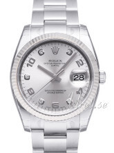 Rolex Perpetual Date Srebrny/Stal Ø34 mm Rolex Perpetual Date Srebrny/Stal Ø34 mm