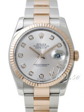 Rolex Datejust 36 Srebrny/Stal Ø36 mm Rolex Datejust 36 Srebrny/Stal Ø36 mm