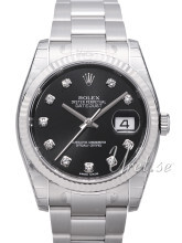 Rolex Datejust 36 Czarny/Stal Ø36 mm Rolex Datejust 36 Czarny/Stal Ø36 mm