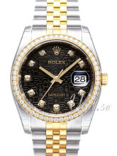 Rolex Datejust 36 Czarny/Stal Ø36 mm Rolex Datejust 36 Czarny/Stal Ø36 mm