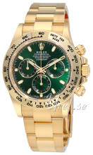 Rolex Cosmograph Daytona Zielony/18 karatowe żółte złoto Ø40 mm Rolex Cosmograph Daytona Zielony/18 karatowe żółte złoto Ø40 mm