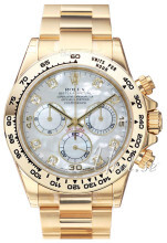 Rolex Cosmograph Daytona Biały/18 karatowe żółte złoto Ø40 mm Rolex Cosmograph Daytona Biały/18 karatowe żółte złoto Ø40 mm