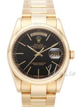 Rolex Day-Date 36 Czarny/18 karatowe żółte złoto Ø36 mm Rolex Day-Date 36 Czarny/18 karatowe żółte złoto Ø36 mm