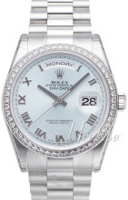 Rolex Day-Date 36 Niebieski/Platyna Ø36 mm Rolex Day-Date 36 Niebieski/Platyna Ø36 mm