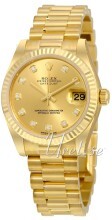 Rolex Datejust 31 Szampański/18 karatowe żółte złoto Ø31 mm Rolex Datejust 31 Szampański/18 karatowe żółte złoto Ø31 mm