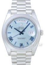 Rolex Day-Date 40 Niebieski/Platyna Ø40 mm Rolex Day-Date 40 Niebieski/Platyna Ø40 mm
