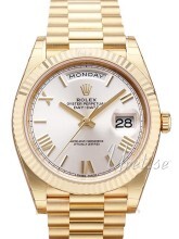 Rolex Day-Date 40 Srebrny/18 karatowe żółte złoto Ø40 mm Rolex Day-Date 40 Srebrny/18 karatowe żółte złoto Ø40 mm